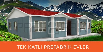 Tek Katlı Prefabrik Ev Fiyatları