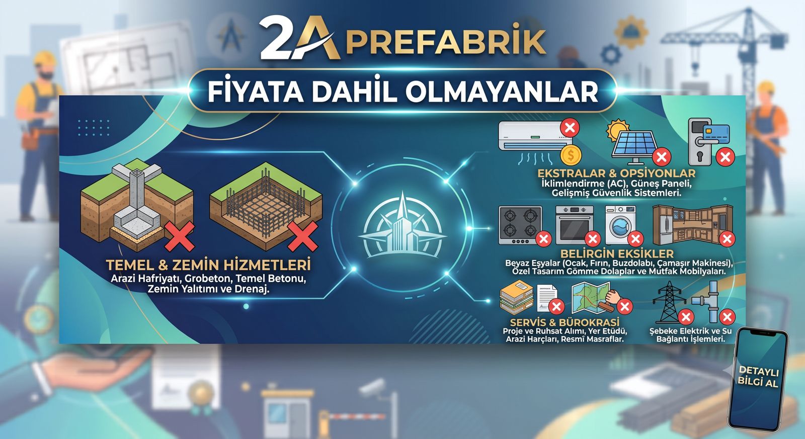 Fiyata Dahil Olmayanlar