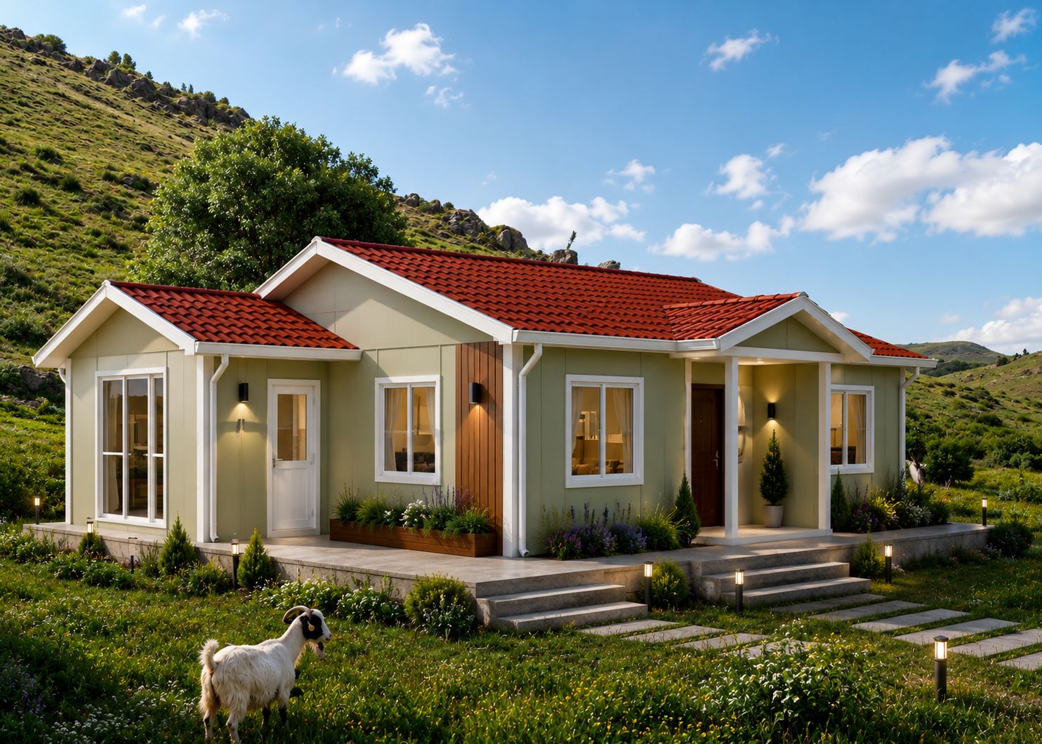 70m² Tek Katlı Prefabrik Ev